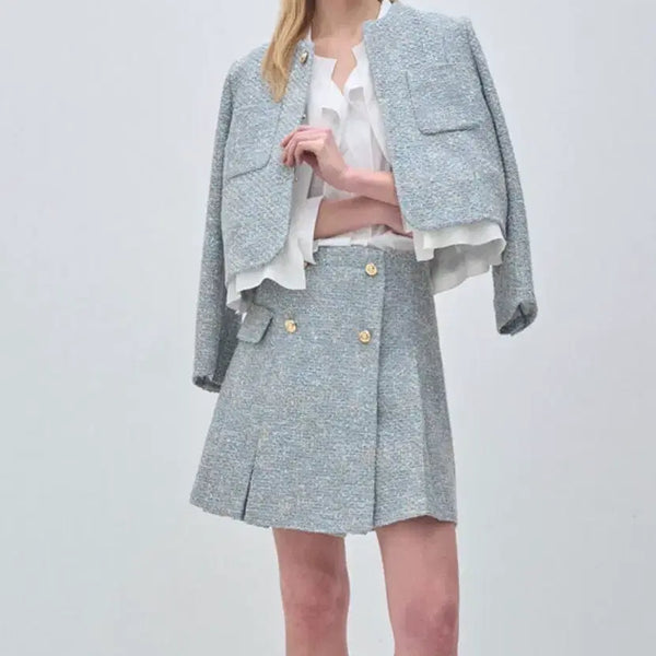 [BUNJANG] Mine Block Tweed Jacket / 한섬 mine 마인 블록 트위드 자켓 25년