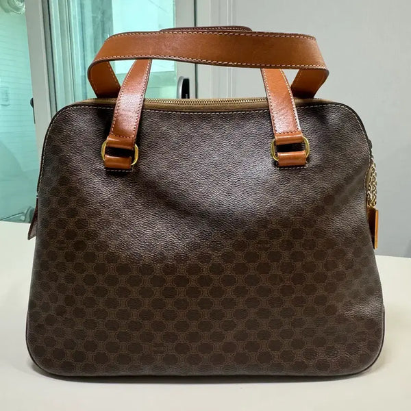 [BUNJANG] Celine Macadam Tote Bag with Crossbody Strap / 셀린느 마카담 토트백 (크로스가능)