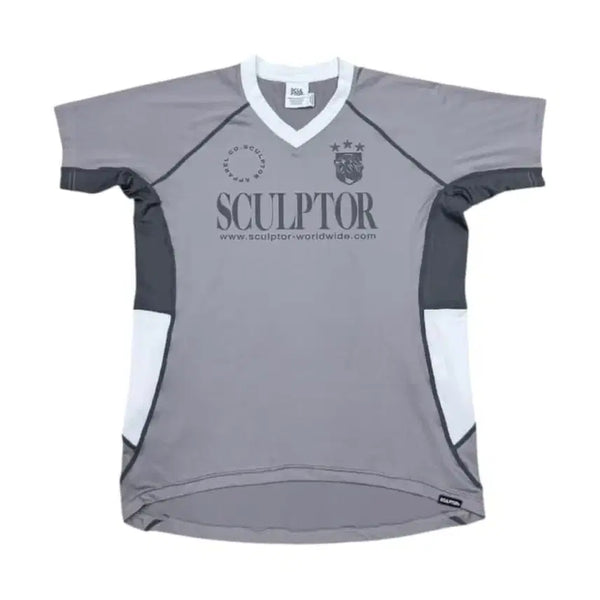 [BUNJANG] Sculptor Football Jersey Short Sleeve T-Shirt M / 스컬프터 져지 풋볼 반팔티 M