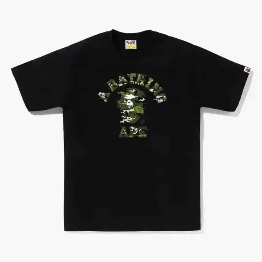 [BUNJANG] BAPE Camo Short Sleeve T-Shirt (3 Types) / [정품/무배] BAPE 베이프 카모 반팔 티셔츠 정품 3종 새상품