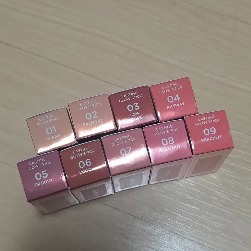 [BUNJANG] WAKEMAKE Lasting Glow Stick Shades 2, 3, 4, 6, 9 / 웨이크메이크 래스팅 글로우 스틱 2 3 4 6 9