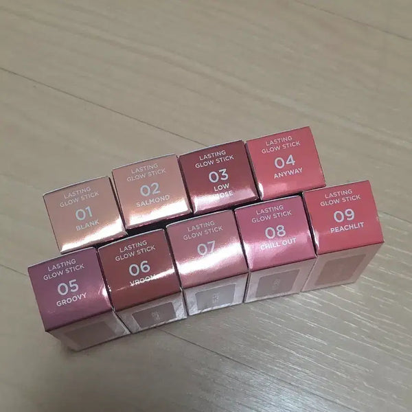 [BUNJANG] WAKEMAKE Lasting Glow Stick Shades 2, 3, 4, 6, 9 / 웨이크메이크 래스팅 글로우 스틱 2 3 4 6 9