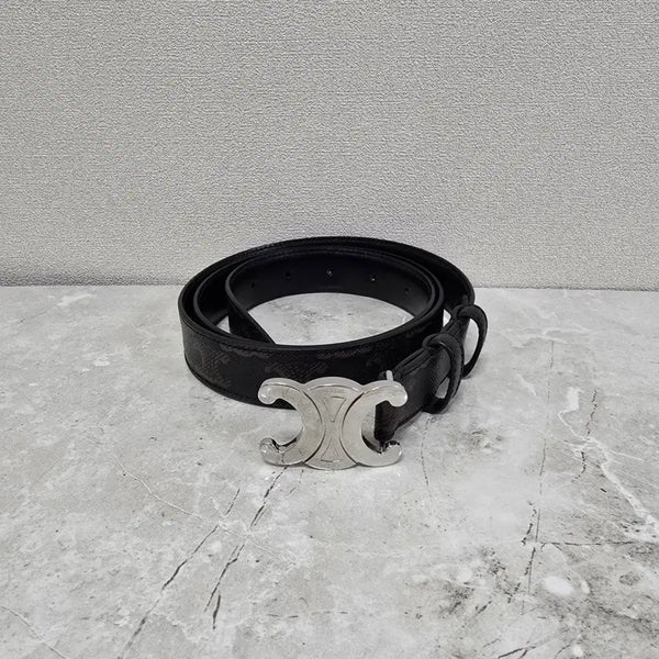 [BUNJANG] Celine Logo Belt Size 95 / 셀린느 로고 벨트 95사이즈 판매