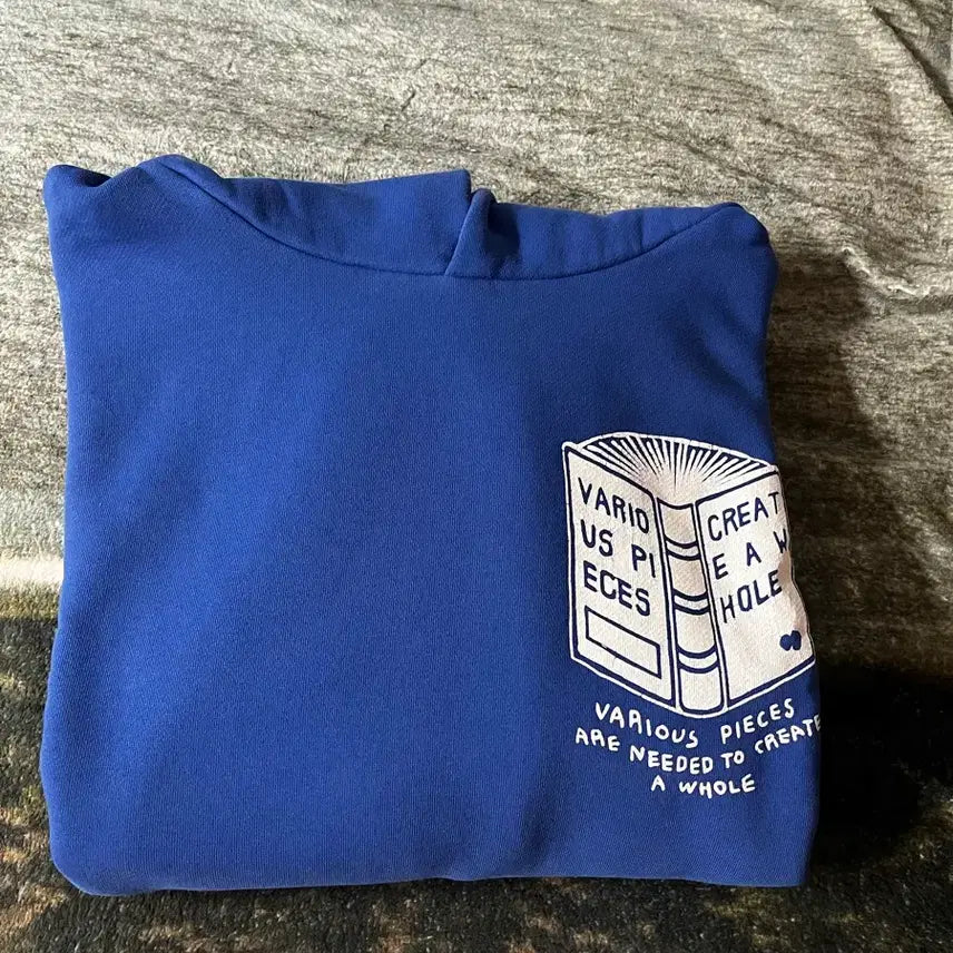 [BUNJANG] Collect Pisces Book Logo Hoodie Msize / 컬렉트피시스 북로고 후디 Msize