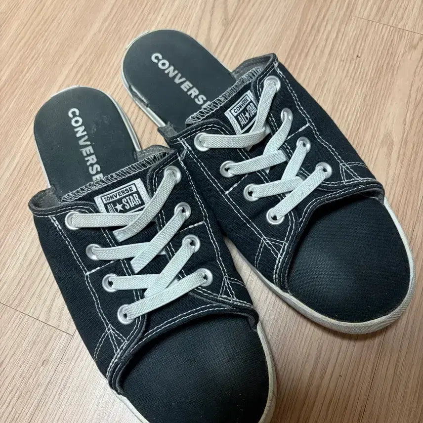 [BUNJANG] Converse Chuck Taylor All Star Cutaway Black 270mm / 컨버스 슬리퍼 척 테일러 올 스타 컷어웨이 블랙 270