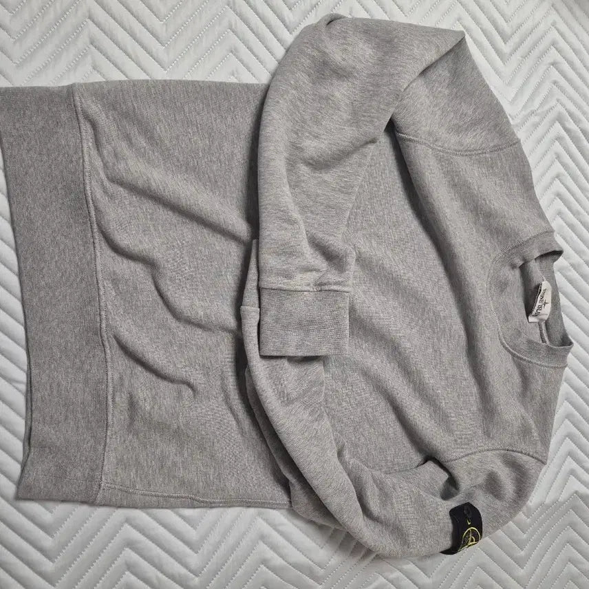 [BUNJANG] Stone Island Grey Sweatshirt Size S / 스톤 그레이 황금 사이즈 S 급처