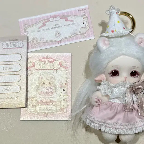 [BUNJANG] Mimiya Kindergarten Series Doll Keychain (Secret) / 미미아 유치원 시리즈 인형 키링(시크릿)