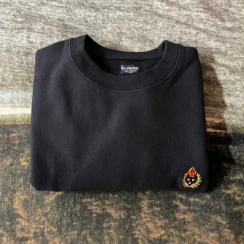 [BUNJANG] Heritage Floss Sweatshirt Dark Navy L / 헤리티지플로스 스웻셔츠 다크네이비 Lsize