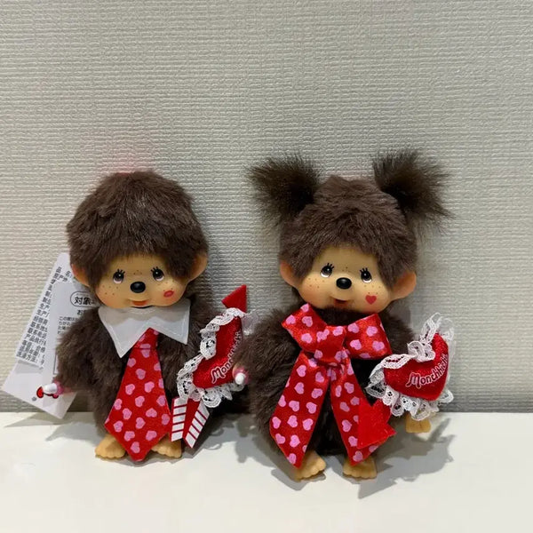 [BUNJANG] Valentine Monchhichi Keychain / 발렌타인 몬치치 키링