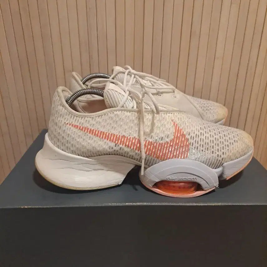 [BUNJANG] Nike Air Zoom Super Rep 2 White Coral Women's Shoes Size 250 / 나이키 에어 줌 슈퍼 레프 2 화이트 코랄 250사이즈