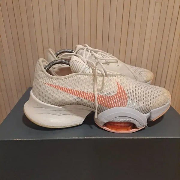 [BUNJANG] Nike Air Zoom Super Rep 2 White Coral Women's Shoes Size 250 / 나이키 에어 줌 슈퍼 레프 2 화이트 코랄 250사이즈