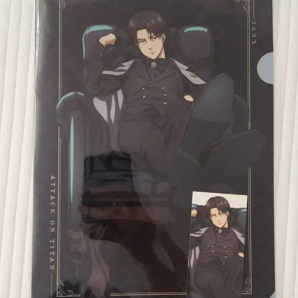 [BUNJANG] Attack on Titan Levi Animate Official L-File / 진격의 거인 리바이 애니메이트 공식 L자 파일