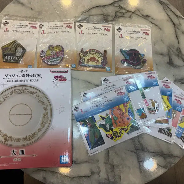 [BUNJANG] JoJo's Bizarre Adventure Ichiban Kuji Gathering of Stars A-I Prize Bundle Set / 죠죠의 기묘한 모험 제일복권 개더링 오브 스타즈 하위상 일괄