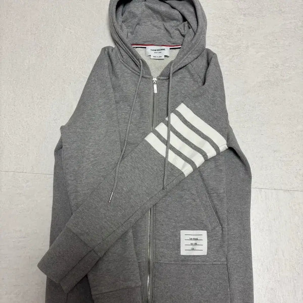 [BUNJANG] Thom Browne Zip-Up Hoodie / 톰브라운 후드집업