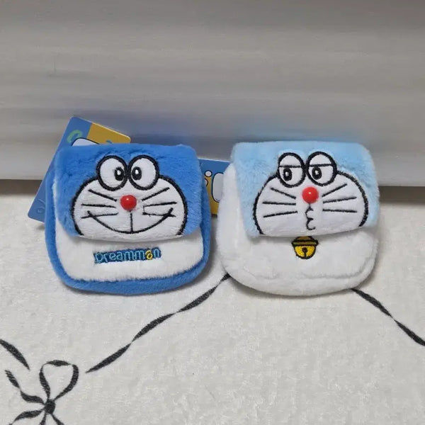 [BUNJANG] Doraemon Mini Wallet Keyring Set / 도라에몽 미니지갑 키링 세트 새상품