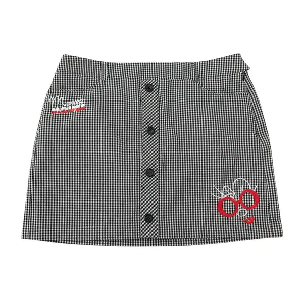 [BUNJANG] Women's Vintage Disney Golf Skirt / 여성73/ 디즈니 골프 시원 지지미 원단 스커트 치마