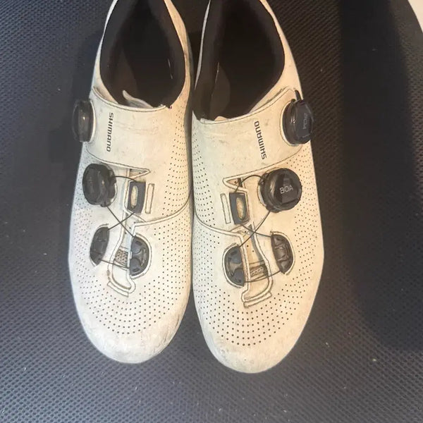 [BUNJANG] Shimano RC7 Carbon Road Cycling Shoes / 시마노 rc7 카본 클릿 슈즈