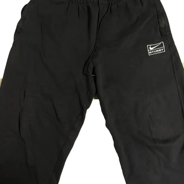 [BUNJANG] Nike x Stussy Washed Fleece Pants Black XL / XL) 나이키 x 스투시 워시드 플리스 팬츠 블랙