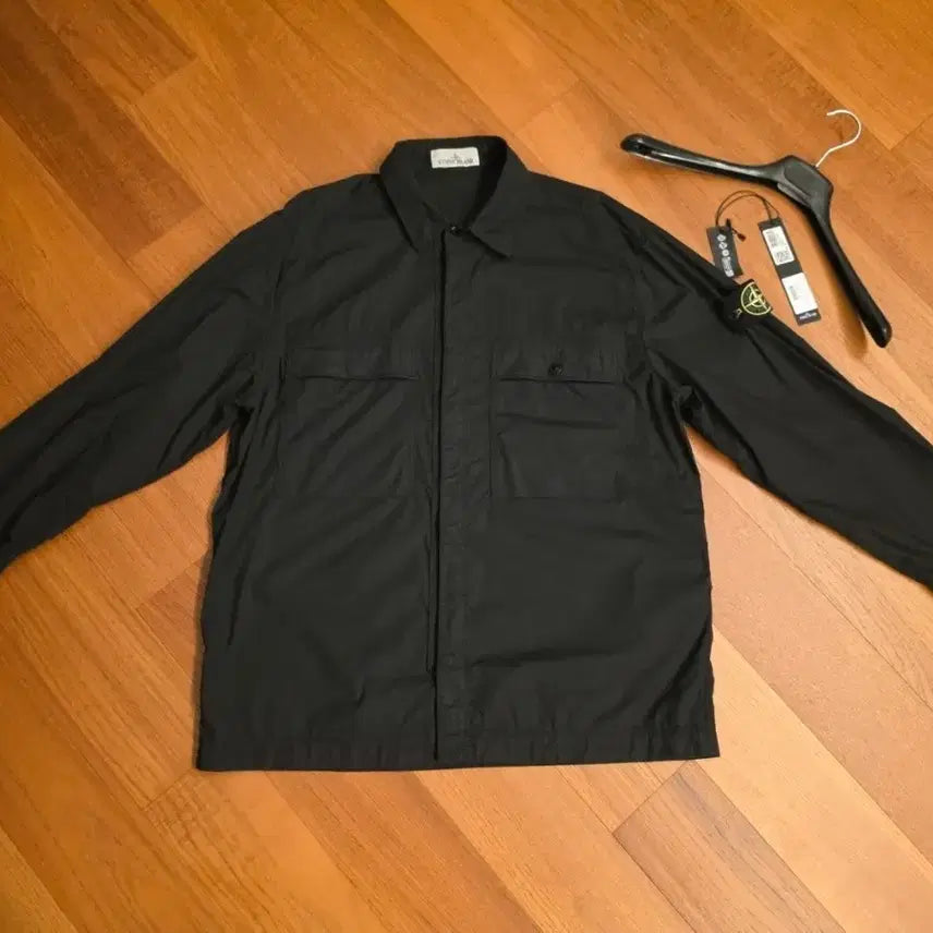 [BUNJANG] Stone Island 25ss Overshirt Black XL / 스톤아일랜드 25ss 오버셔츠 블랙 XL 새상품급