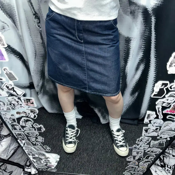 [BUNJANG] Levi's Engineered Denim Skirt / 리바이스 엔지니어드 데님 스커트