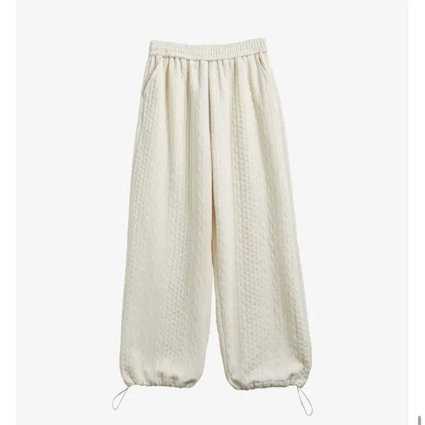 [BUNJANG] Plus Size Knit Wide Pants / 실착 1회) 빅사이즈 니트 와이드 팬츠