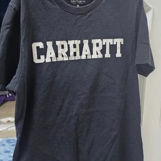 [BUNJANG] Carhartt T-shirt Black M / 칼하트 반팔티 블랙 M