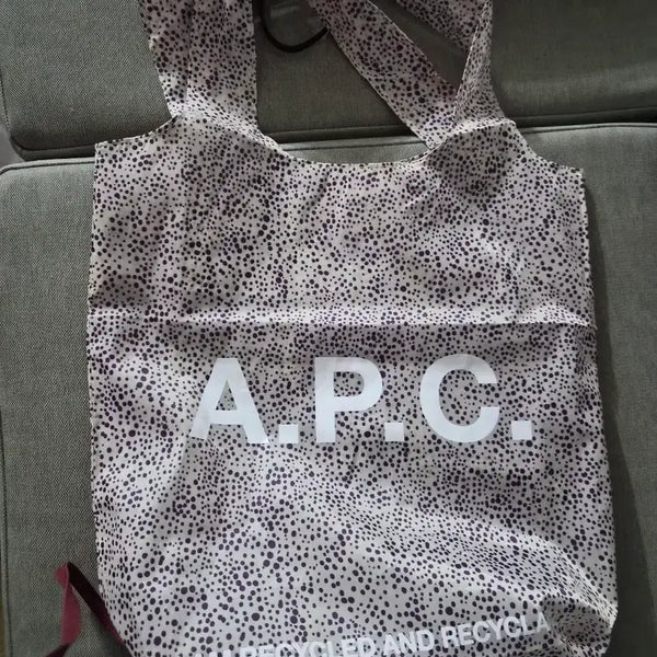 [BUNJANG] A.P.C. Polka Dot Pattern Shopping Bag / A.P.C. 도트 패턴 장바구니