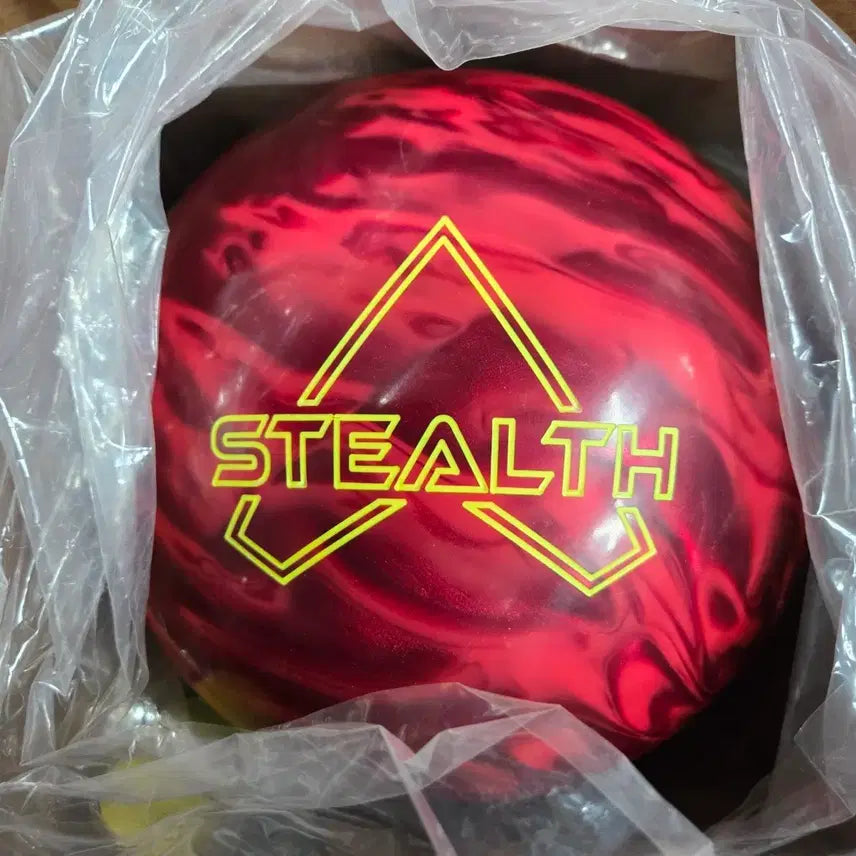 [BUNJANG] Brunswick Track Stealth Scarlet Bowling Ball / 택배무료 15.2파운드 공인구 트랙 스텔스 스칼렛 새볼링공