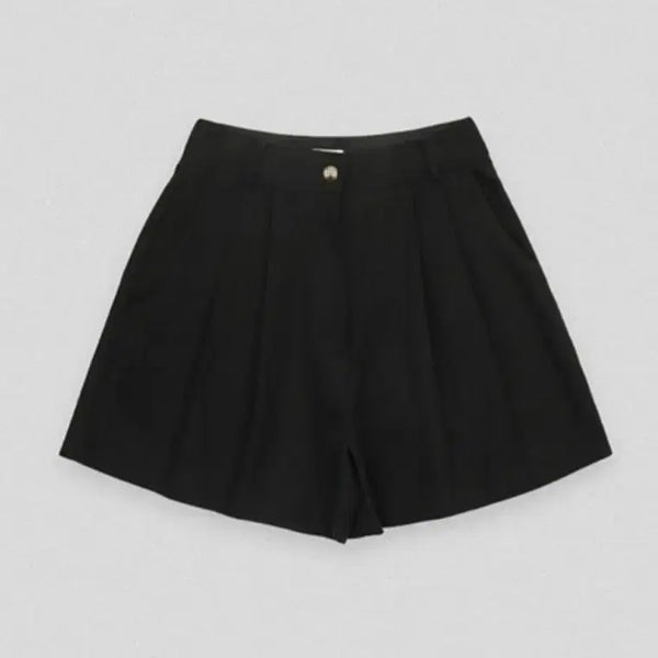 [BUNJANG] TILL I DIE Two-Tuck Cotton Short Pants (Black, M) / TILL I DIE 틸아이다이 투턱 코튼 쇼트 팬츠 M 쇼츠 반바지 블랙
