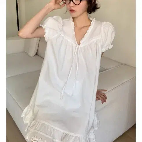 [BUNJANG] From Beginning Heidi Frill Mini Dress / 프롬비기닝 하이디 프릴미니 원피스