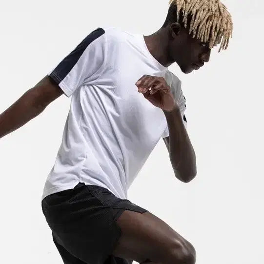 [BUNJANG] Fila Men's Tile Mesh Training T-Shirt (White) / 골프 맨즈타일 스파이더 반팔티 새상품 100,105