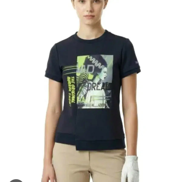 [BUNJANG] WAAC Women's Short Sleeve T-Shirt / 1)왁 WAAC 여성 반팔티