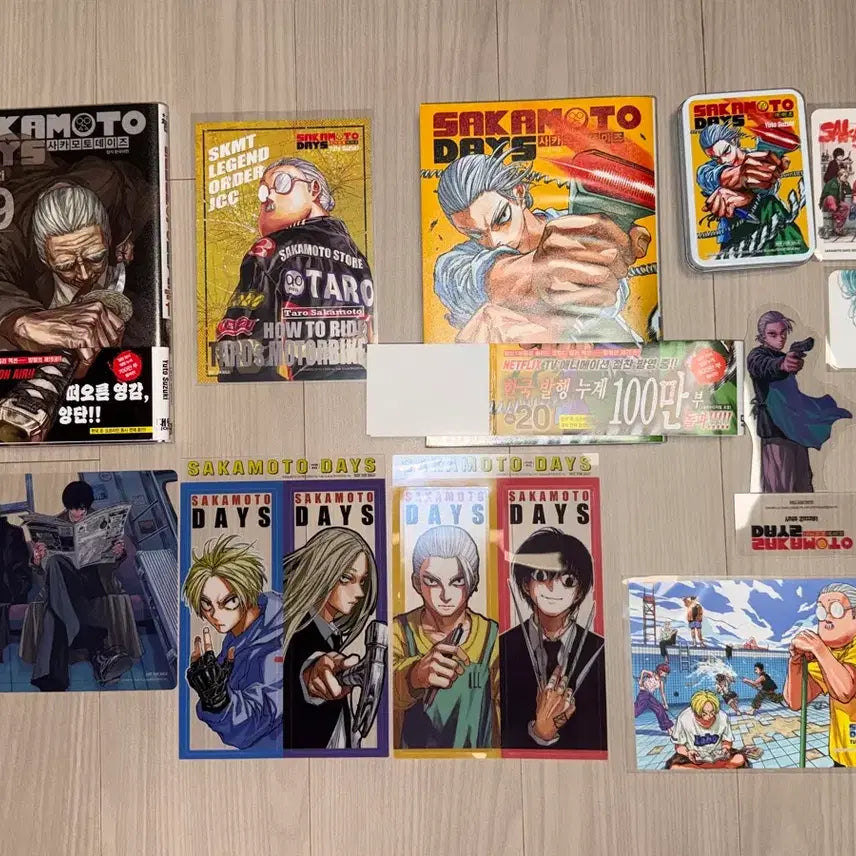 [BUNJANG] Sakamoto Days Volumes 18, 19, 20 & 2025 Calendar Bundle / (일괄) 사카모토데이즈 18권 2025 캘린더 합본판, 19권, 20권