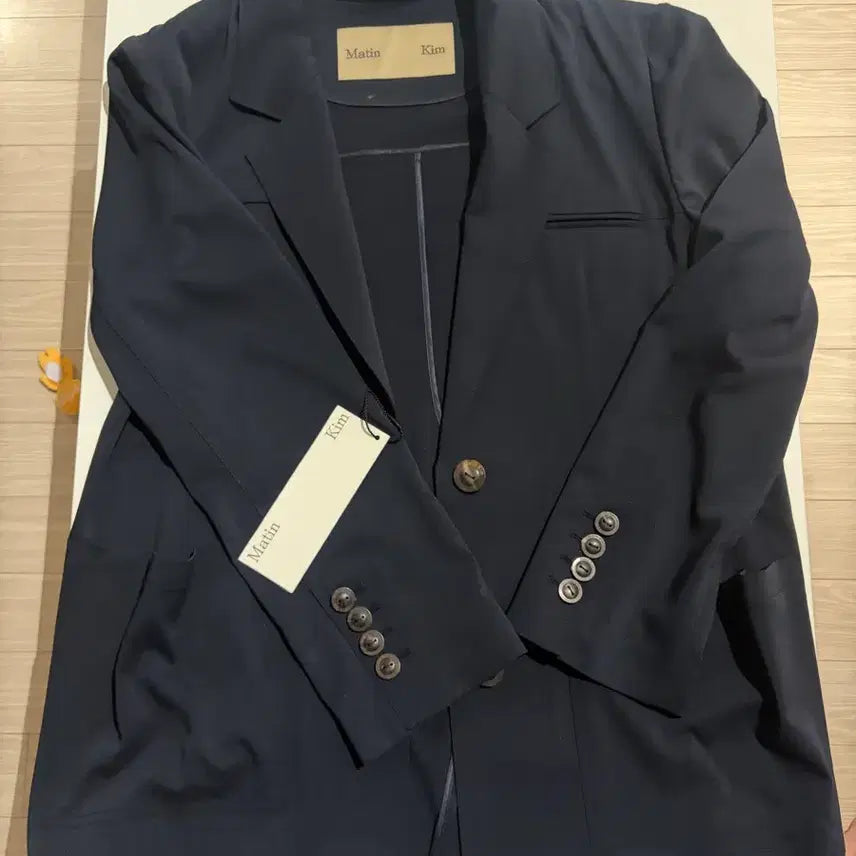 [BUNJANG] Matinkim Navy Jacket / 마뗑킴 자켓 네이비 새제품