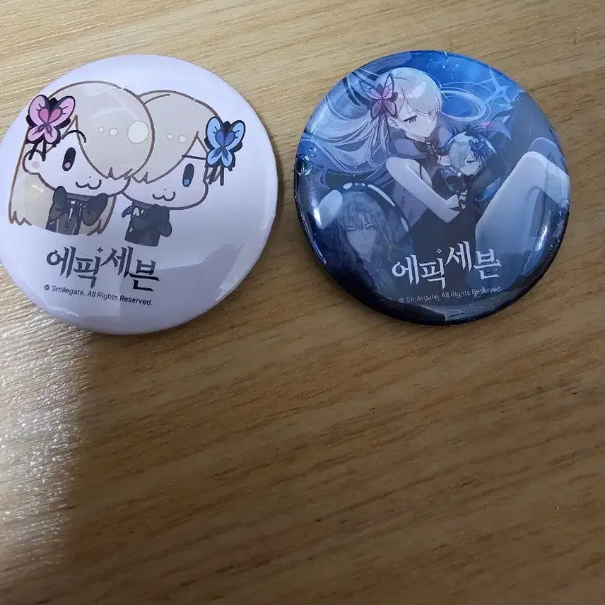 [BUNJANG] Epic Seven Can Badge & Photocard Set / 에픽세븐  캔뱃지 &포토카드