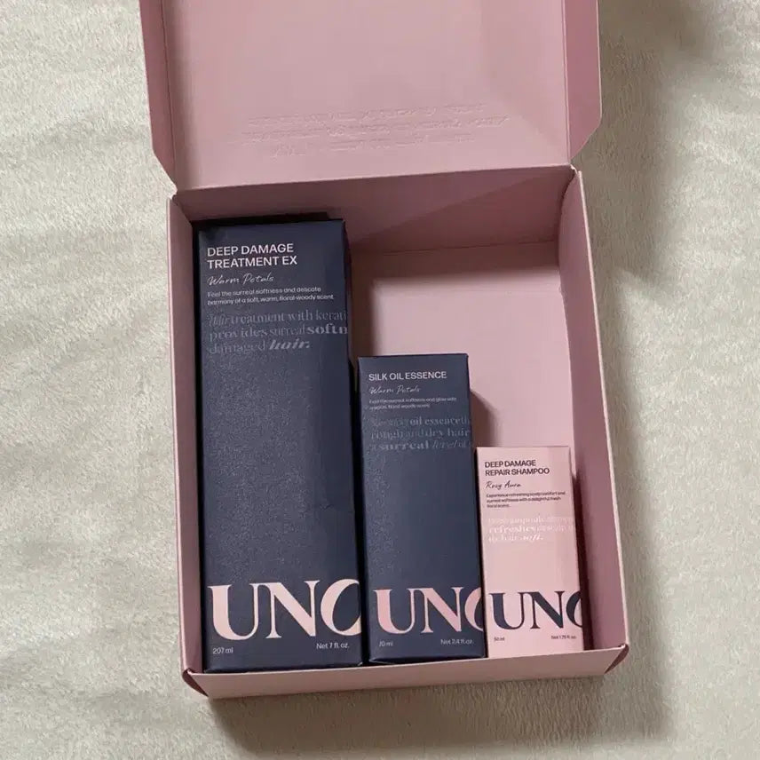[BUNJANG] ANOBE Haircare Special Edition Treatment Essence Shampoo Set / 어노브 헤어케어 스페셜 에디션 트리트먼트 에센스 샴푸