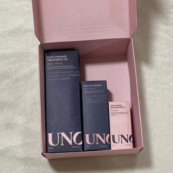 [BUNJANG] ANOBE Haircare Special Edition Treatment Essence Shampoo Set / 어노브 헤어케어 스페셜 에디션 트리트먼트 에센스 샴푸