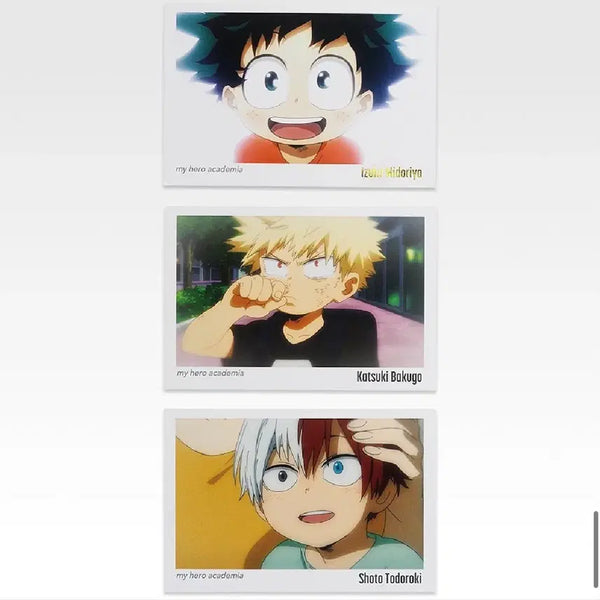[BUNJANG] My Hero Academia Ichiban Kuji J Prize Traffic Light Trio Childhood Postcard Set (Sealed) / [미개봉]히로아카 제일복권 J상 신호등조 어린시절엽서세트