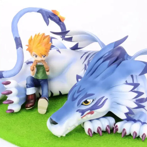 [BUNJANG] Megahouse Digimon GEM Garurumon & Yamato Ishida Figure / (택포)메가하우스 디지몬 GEM 가루루몬&이시다 야마토