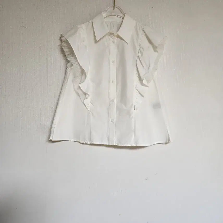 [BUNJANG] Imported Luxury Lace Frill Blouse / 한섬2021톰그레이하운드 럭셔리 블라우스55넉넉