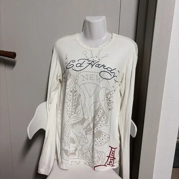 [BUNJANG] Ed Hardy Long Sleeve / 에드하디 롱슬리브