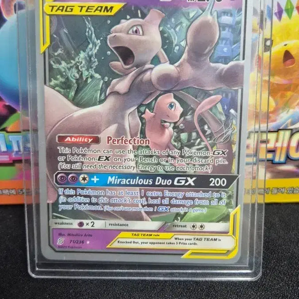 [BUNJANG] Pokemon Card Mewtwo & Mew GX Tag Team 2019 World Championship Deck / 포켓몬카드 뮤츠&뮤 GX 태그팀 2019 월드챔피언십