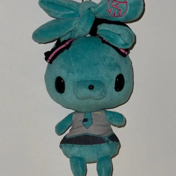 [BUNJANG] Genuine Vintage Hatsune Miku Gloomy Rabbit Mascot Keyring / 정품 고전 하츠네 미쿠 범용토끼 글루미 릴패스 마스코트 키링