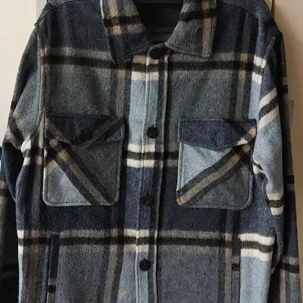 [BUNJANG] Zara Wool Check Pattern Shirt / 자라모직셔츠