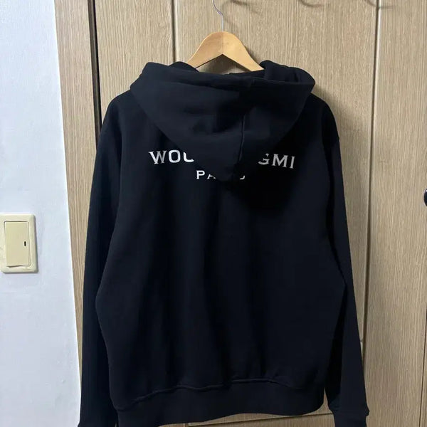 [BUNJANG] Wooyoungmi 26FW New Back Logo Hoodie Zip-up Size 46 / [새상품급] 우영미 26FW 신형 백로고 후드집업 46사이즈