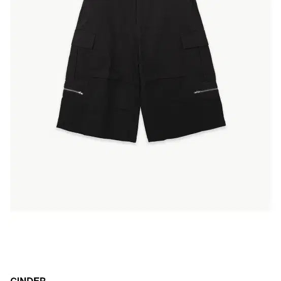[BUNJANG] CINDER Bermuda Cargo Pants Size 001 / CINDERBermuda cargo pants 001사이즈