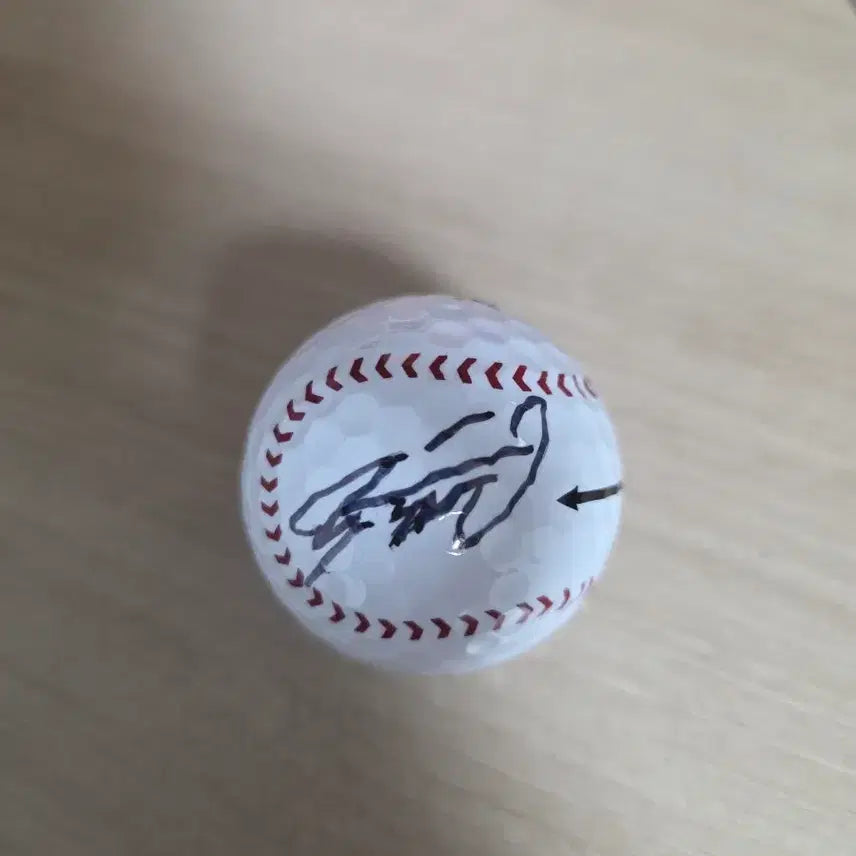 [BUNJANG] Hwang Jae-gyun Signed KT Wiz Golf Ball / 황재균 친필 사인 KT위즈 골프공