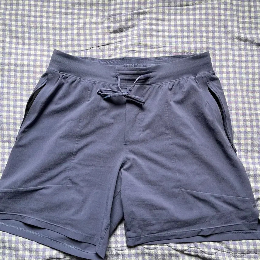 [BUNJANG] Lululemon};};{};0;};{};{}};0;{};{};};} Jersey Drawstring Shorts 5-inch Lilac / 룰루레몬 제로드인 쇼츠 5인치 라일락
