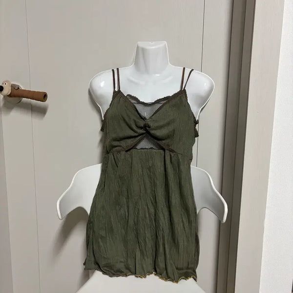 [BUNJANG] Vintage Camisole / 빈티지나시(모리깔