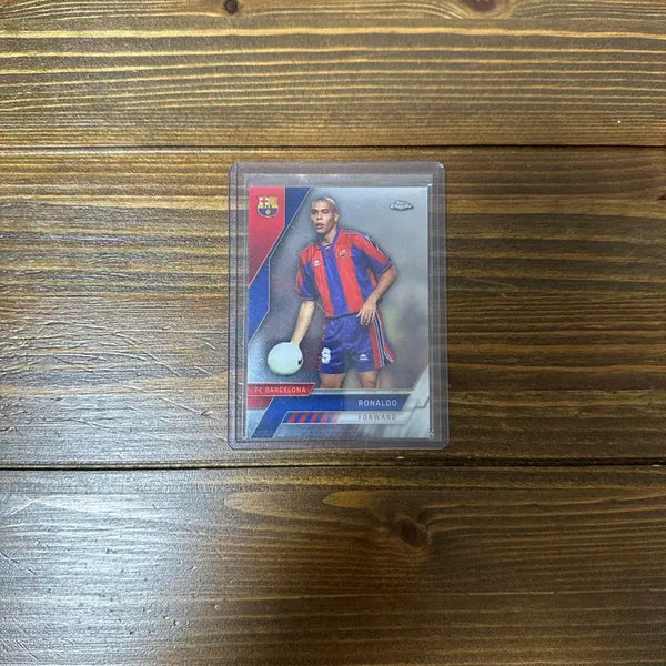 [BUNJANG] 2022-23 Topps Chrome FC Barcelona Ronaldo Card / 2022-23 탑스 크롬 FCB 호나우두 카드